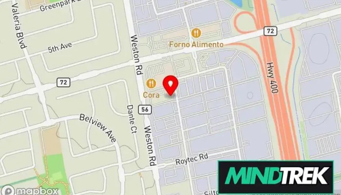 Vaughan Counselling And Psychotherapy -  Map - Vaughan