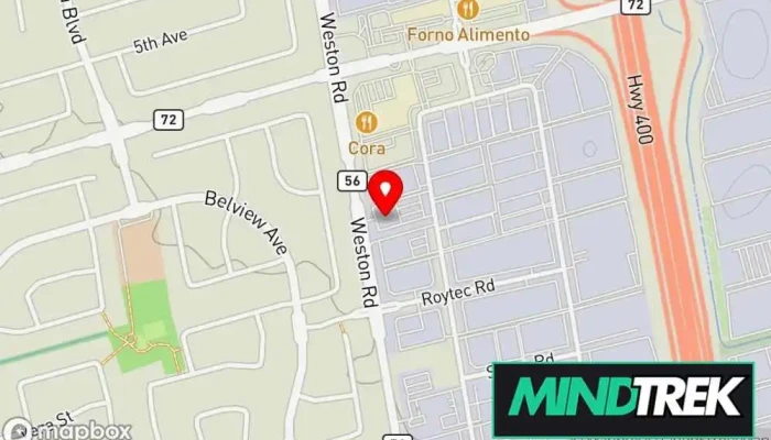 Vaughan Psychologists -  Map - Woodbridge