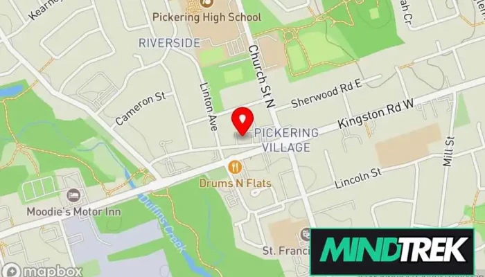 map of Vincent Cheng Life coach, Psychotherapist in Ajax