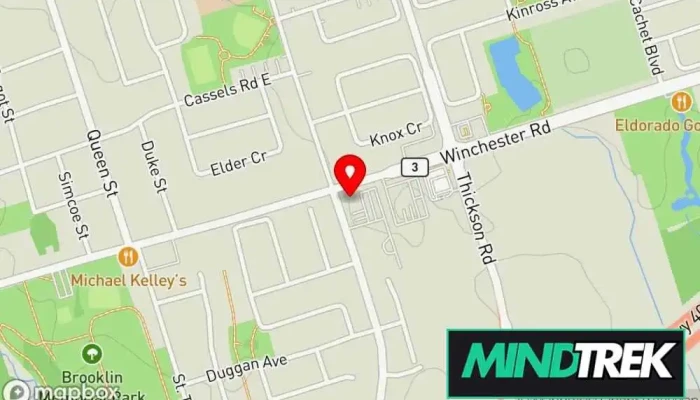 map of Voice Of Hope Mental health service, Counselor, Psychologist, Psychotherapist in Whitby
