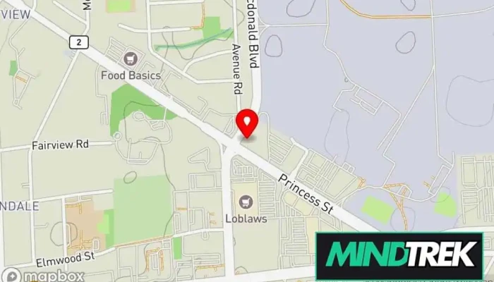 Wellness Within Therapy Counselling Services Map - Kingston