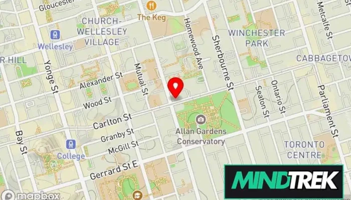 Wg Psychology -  Map - Toronto