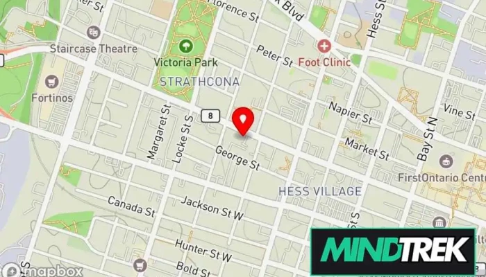 map of Wise Path Counselling Counselor, Psychotherapist in Hamilton