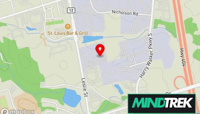 York Mindcare Psychotherapy And Behavioural Health Map - Newmarket